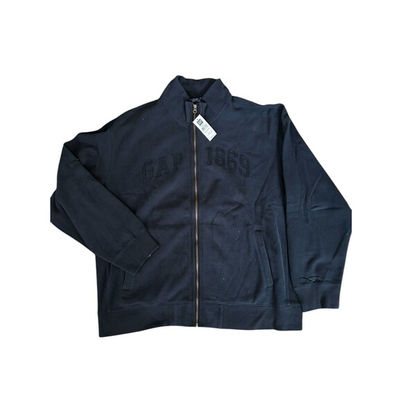Gap 1969 Zip Front Sweatshirt Jacket Sz XXL (MSRP $39.50) - Picture 1 of 4
